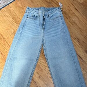 Old Navy Light Blue Wide Leg Jeans